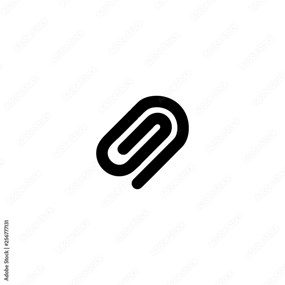 Clip icon vector isolated on background. Trendy sweet symbol. Pixel perfect. illustration EPS 10. - Vector Clip icon vector isolated on background. Trendy sweet symbol. Pixel perfect. illustration EPS 10. - Vector