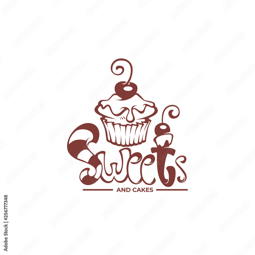 bakery, pastry, confectionery, cake, dessert, sweets shop, vector logo template bakery, pastry, confectionery, cake, dessert, sweets shop, vector logo template