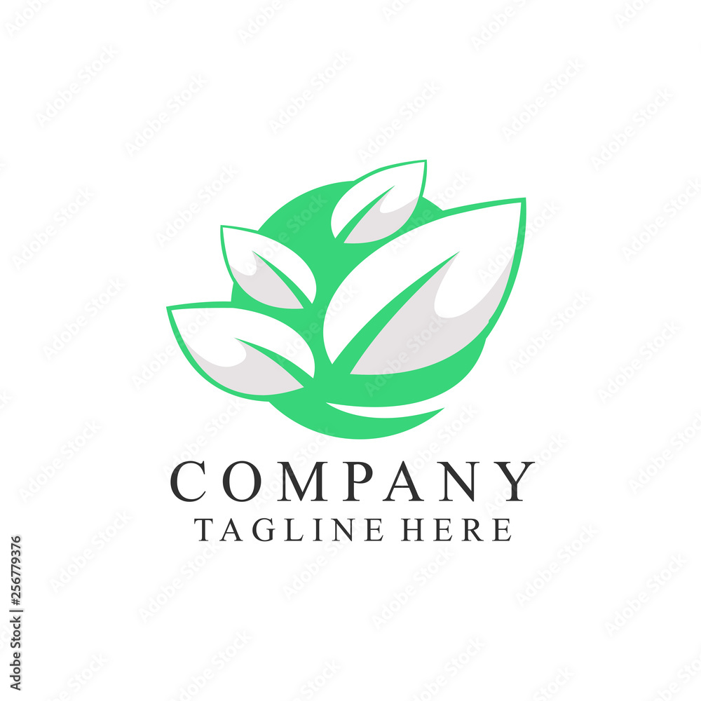 leaf logo design leaf logo design