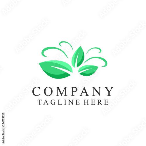 leaf logo design