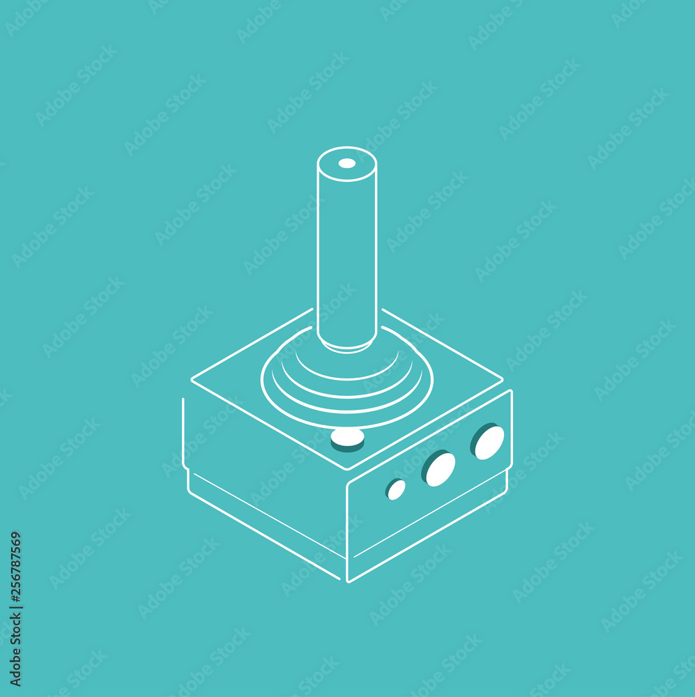 joystick outline illustration joystick outline illustration