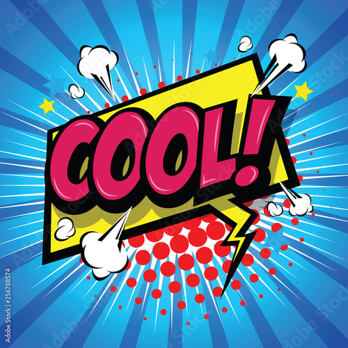 Cool! Comic Speech Bubble