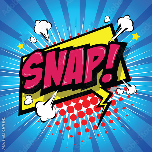 Snap! Comic Speech Bubble