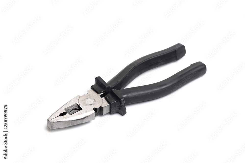 pliers tool isolated on white background pliers tool isolated on white background