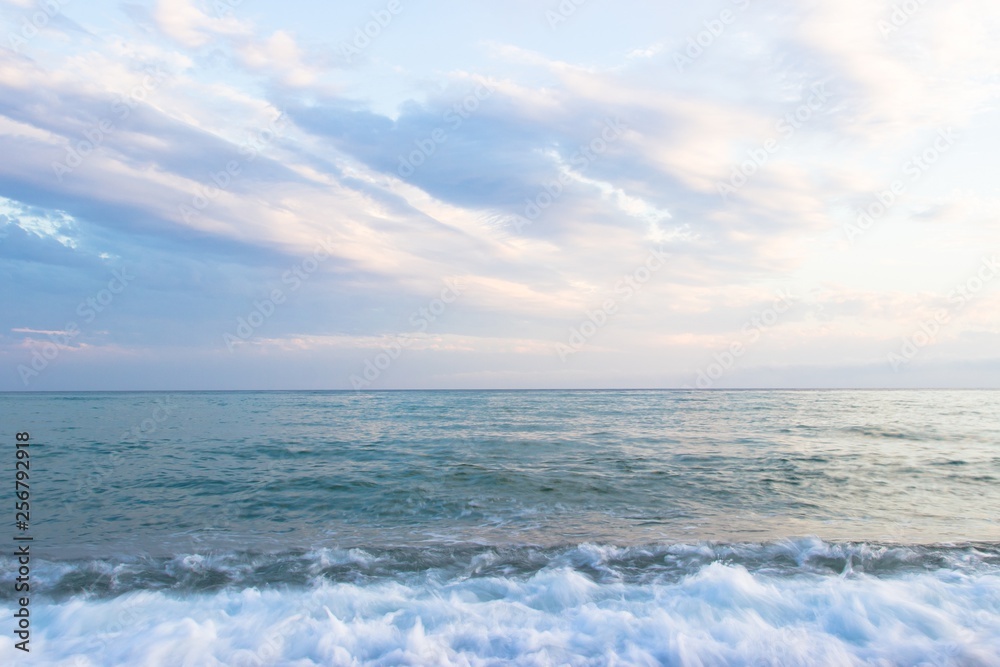 Fototapeta premium Tranquil sunset over the sea