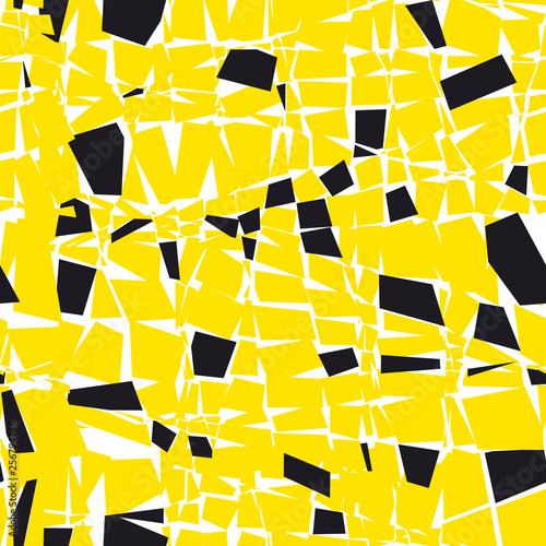 Abstract geometrical shape flat seamless pattern