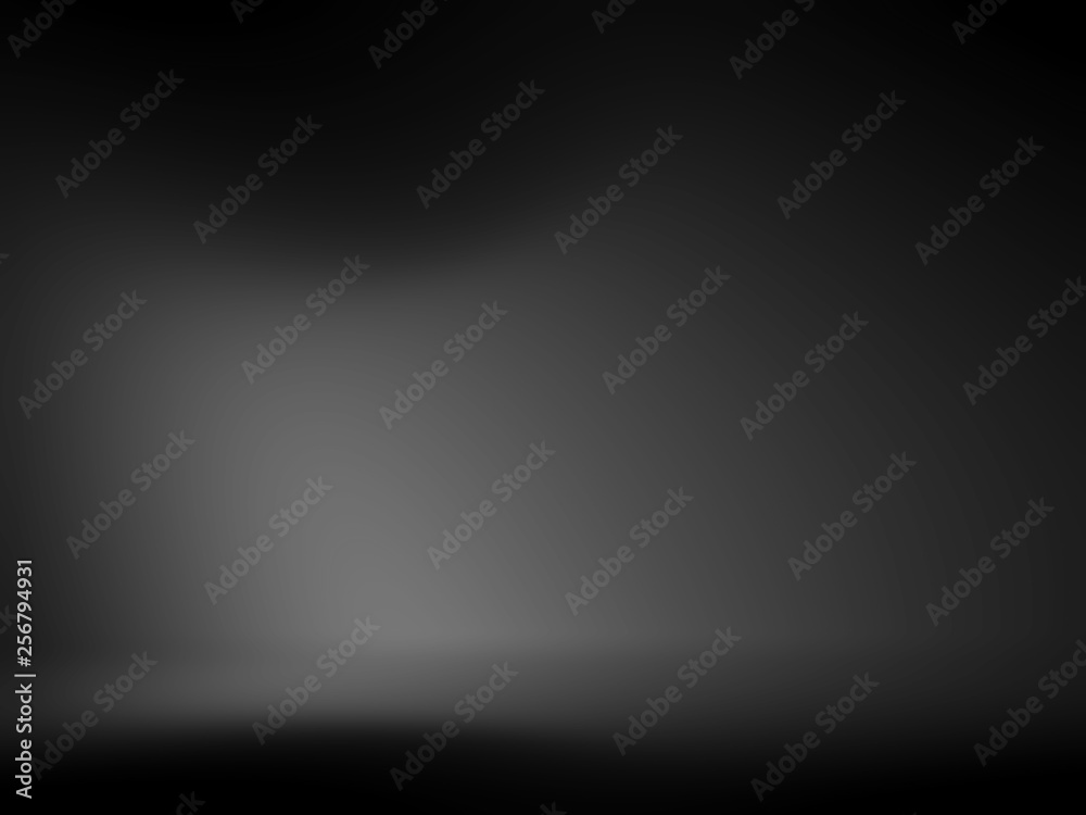 Black and gray background. Abstract black background for web design templates, christmas, halloween, valentine, product studio room and business report with smooth gradient color. Black and gray background. Abstract black background for web design templates, christmas, halloween, valentine, product studio room and business report with smooth gradient color.