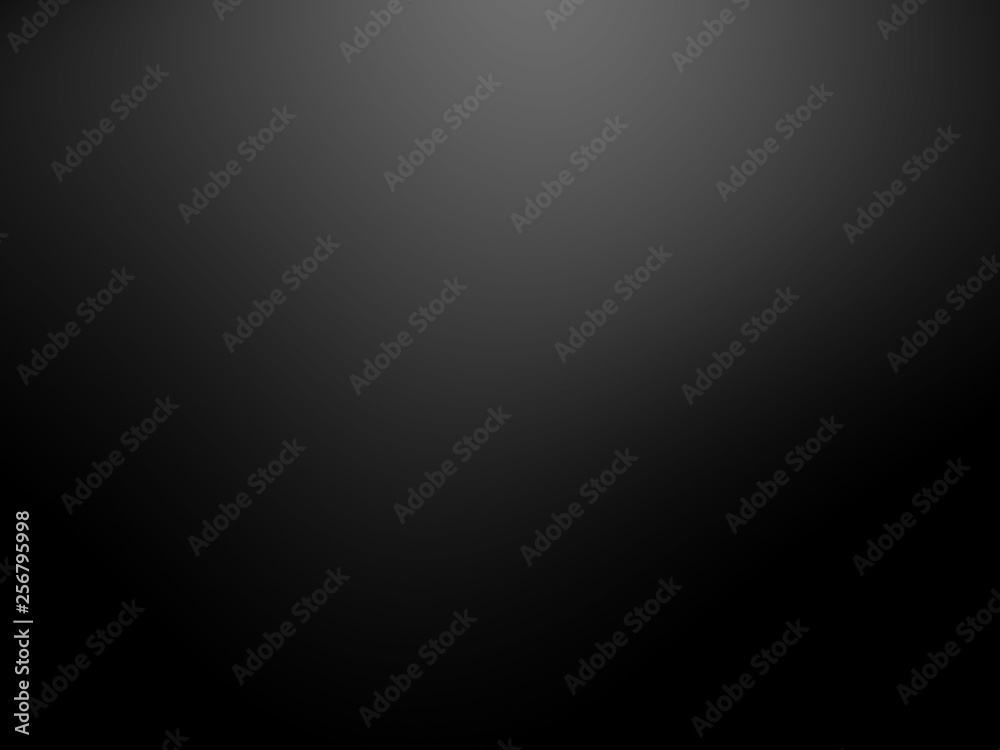 Black and gray background. Abstract black background for web design templates, christmas, halloween, valentine, product studio room and business report with smooth gradient color.