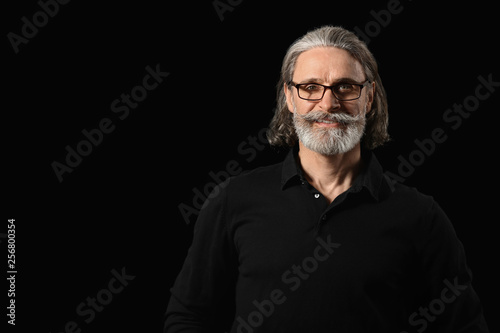 Handsome mature businessman...