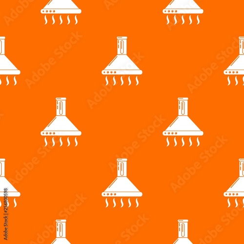 Exhaust pattern vector orange for any web design best