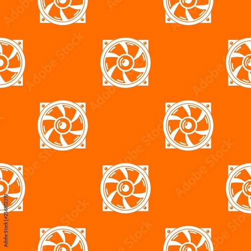 Thermal fan pattern vector orange for any web design best