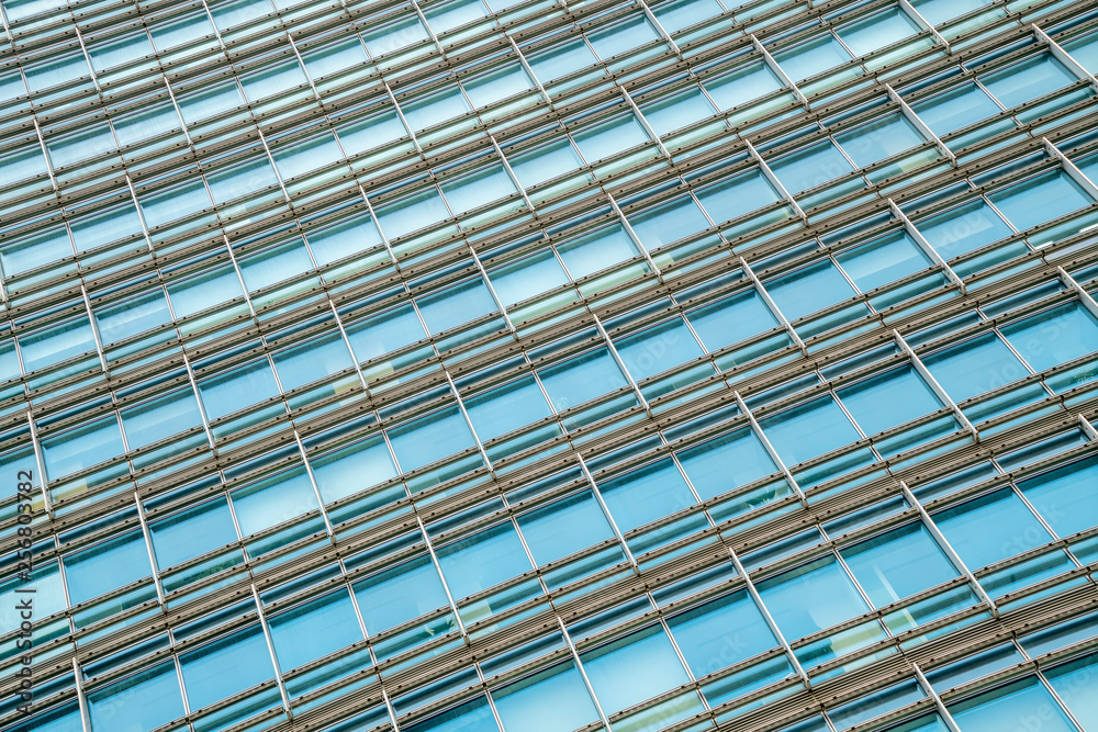 Office windows of skyscrapers in Shanghai Office windows of skyscrapers in Shanghai