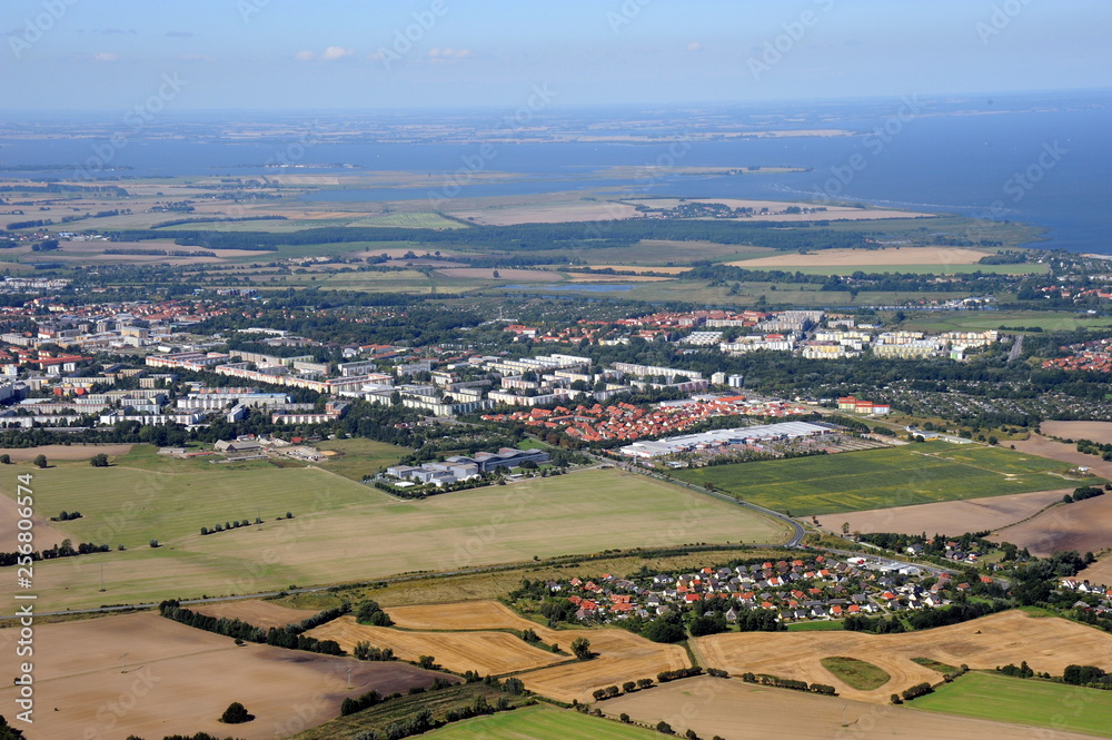 Obraz premium Groß Schönwalde, Vorort von Greifswald