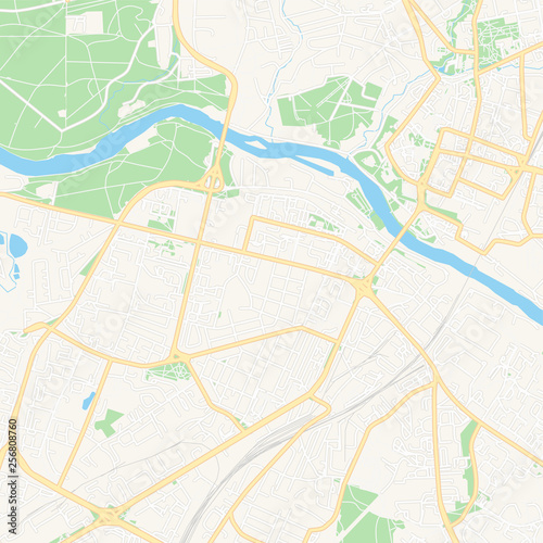 Grodno  Belarus printable map
