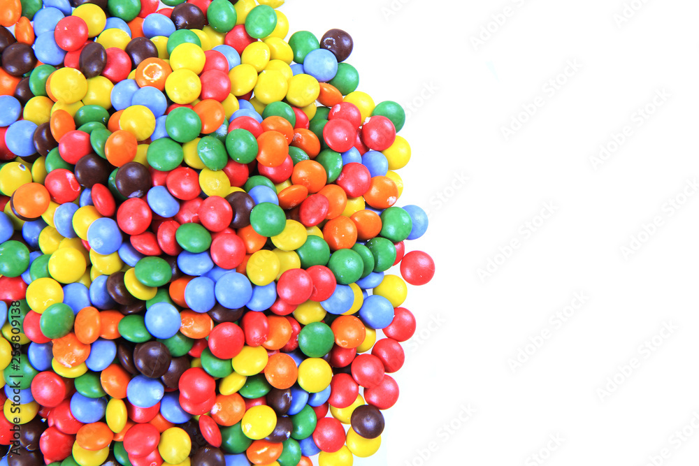 chocolate color candy texture