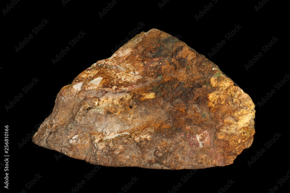 macro stone mineral jasper on black background macro stone mineral jasper on black background