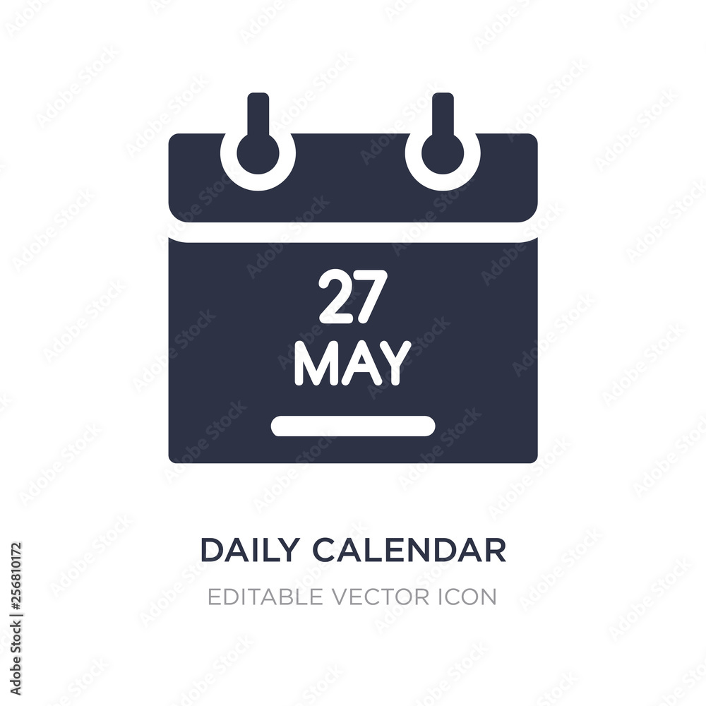 daily calendar day 14 icon on white background. Simple element illustration from UI concept. daily calendar day 14 icon on white background. Simple element illustration from UI concept.