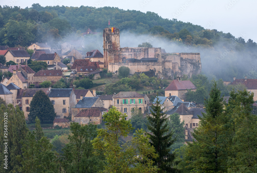 Obraz premium The Village of Carlux in Dordogne valley, Aquitaine, France