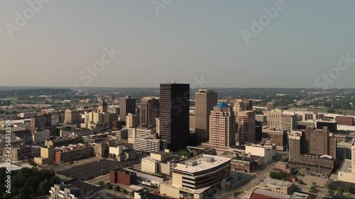 4 of 4 view of Downtown Dayton Ohio at 4k photo