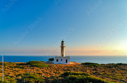 Gerogompos lighthouse  the westernmost point in Greece  Kefalonia