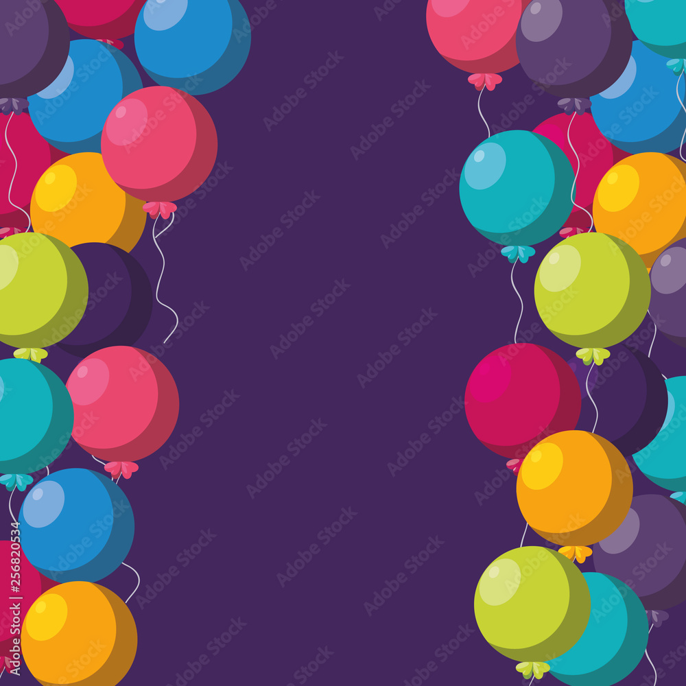 balloons helium party decorative frame balloons helium party decorative frame