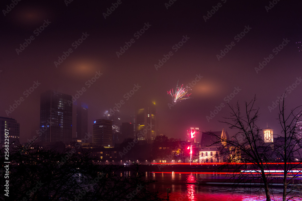 New year's eve in Frankfurt