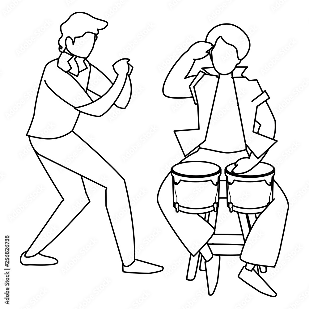 couple of musicians characters couple of musicians characters