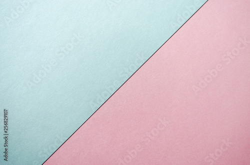 Blue and pink paper texture background.