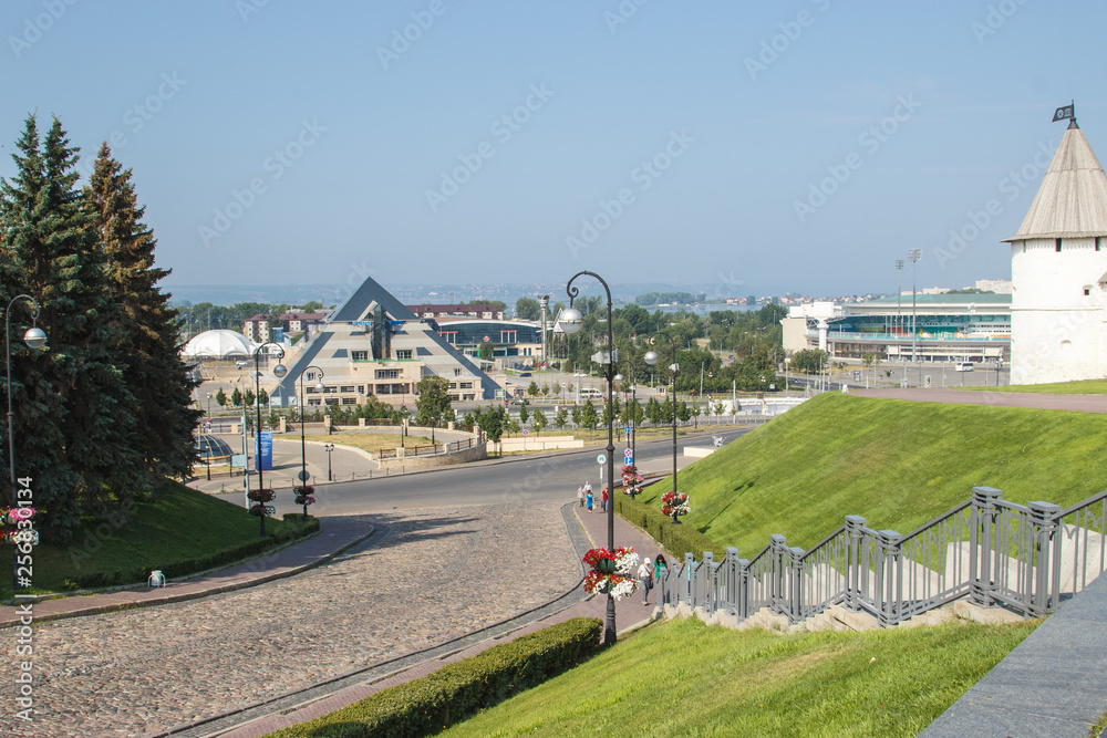 Fototapeta premium Views of Kazan, Tatarstan, Russia.