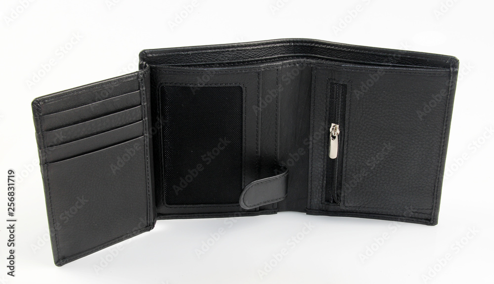 Mens Wallet Isolated on White Mens Wallet Isolated on White