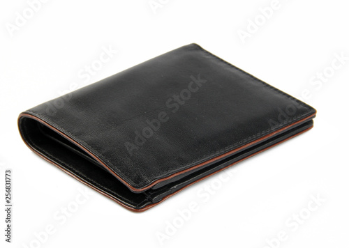 Mens Wallet Isolated on White