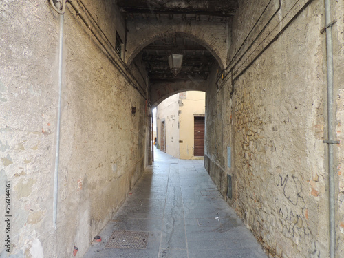 Alley of Umbertide  Umbria  Italy.