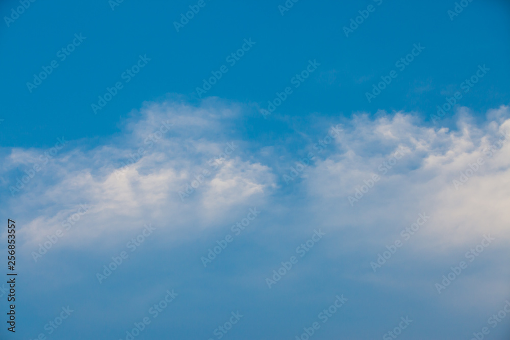 Obraz premium Blue sky with cloud.