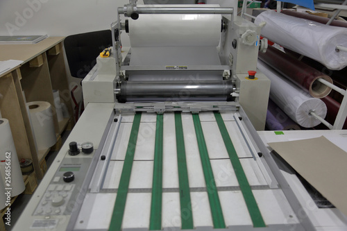 Specialized professional equipment for the manufacture of printed products in the printing house