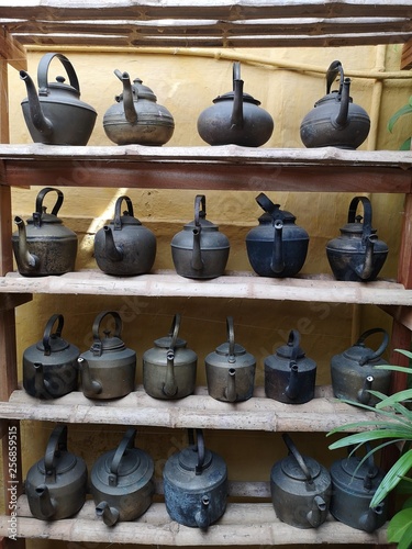 old teapots