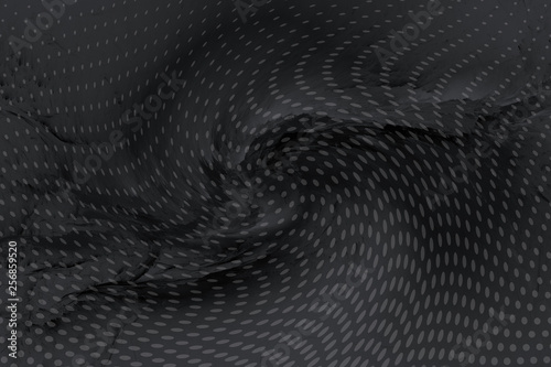 Fototapeta Naklejka Na Ścianę i Meble -  abstract, design, pattern, line, fractal, blue, texture, light, black, backdrop, wave, 3d, technology, space, wallpaper, geometry, tunnel, motion, dynamic, digital, web, burst, illustration, template