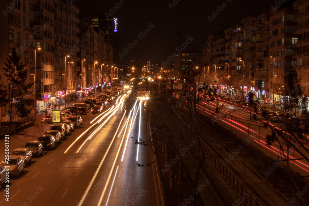 Long Exposure Photography with City Lights