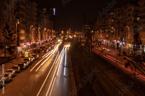 Long Exposure Photography with City Lights © Bayram