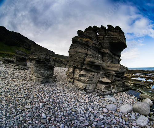 Cliff on the seashore