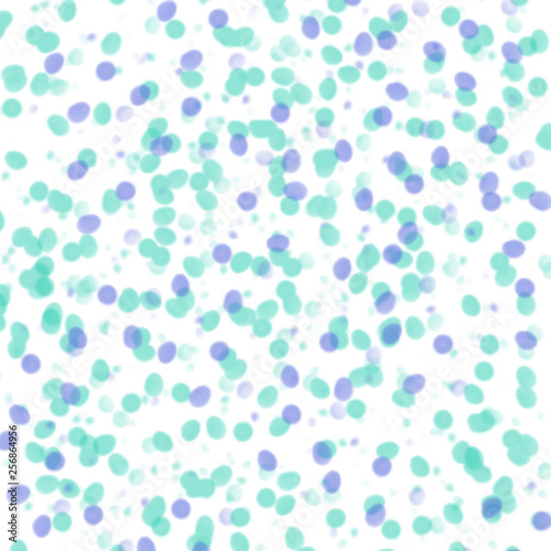 colored spots background blue