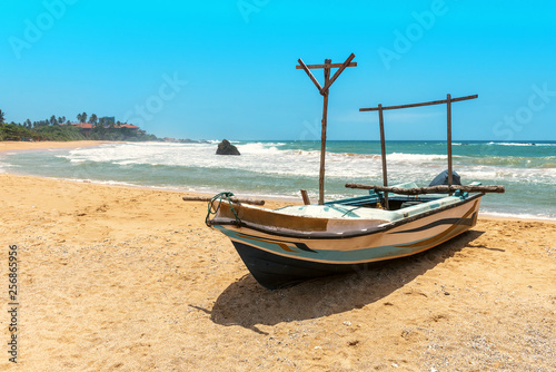 boat on the beach