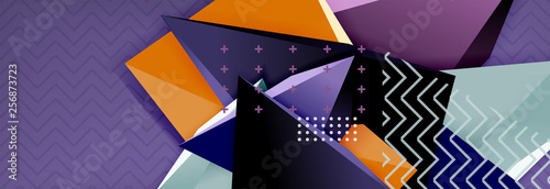 Vector 3d triangular shapes...
