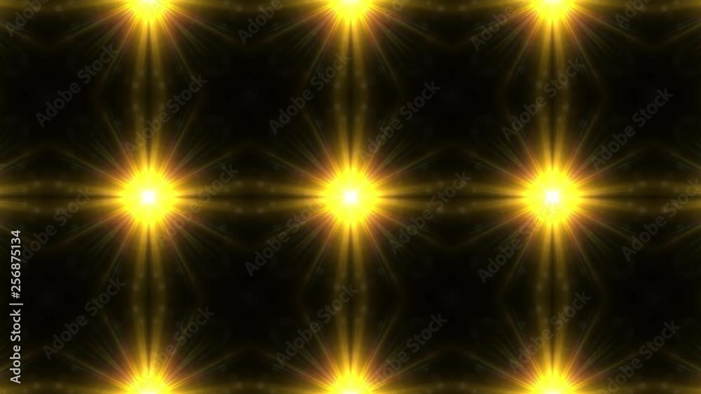 Ultra Music Festival Kaleidoscope box background Hypnotic box stage visual loop wall colorful motion background Disco spectrum light concert spot bulb Abstract box multicolored motion graphic box wall