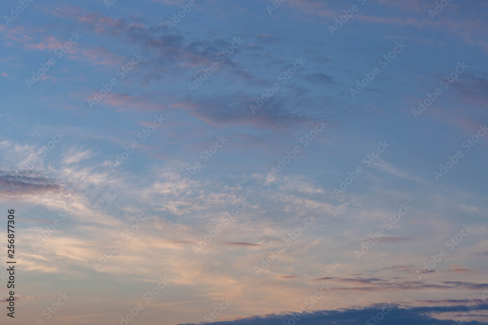 clouds in the sunset spring sky clouds in the sunset spring sky