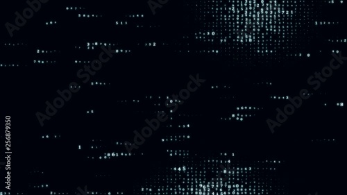 abstract background, dark color, with light highlights and circles of light.animated video