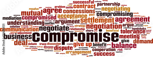 Compromise word cloud