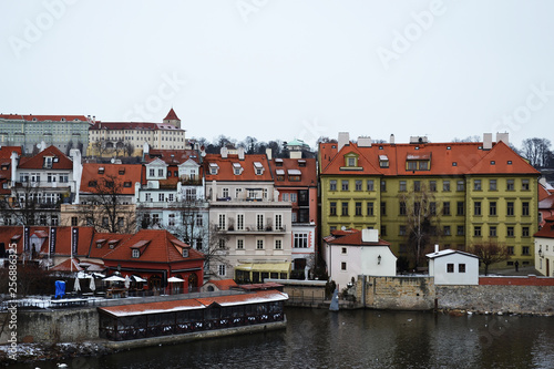  prague winter architecture