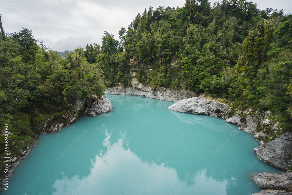Hokitika Gorge turquoise glacier water