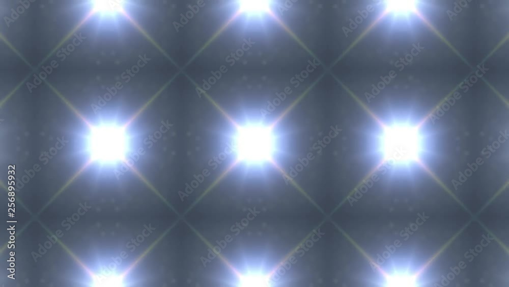 Ultra Music Festival Kaleidoscope box background Hypnotic box stage visual loop wall colorful motion background Disco spectrum light concert spot bulb Abstract box multicolored motion graphic box wall