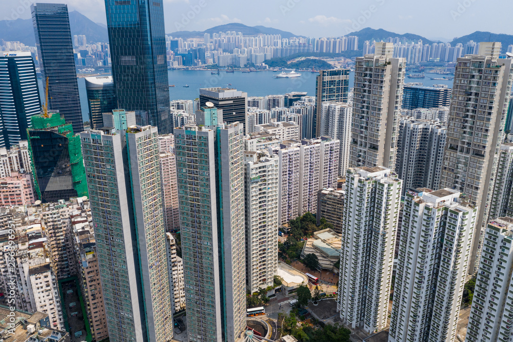 Obraz premium Hong Kong city